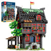 Reobrix Kreuzritter-Herberge Bauset 66017, 3214 Teile, mittelalterliches Architektur-Modell, kreatives Geschenk ab 14 Jahren